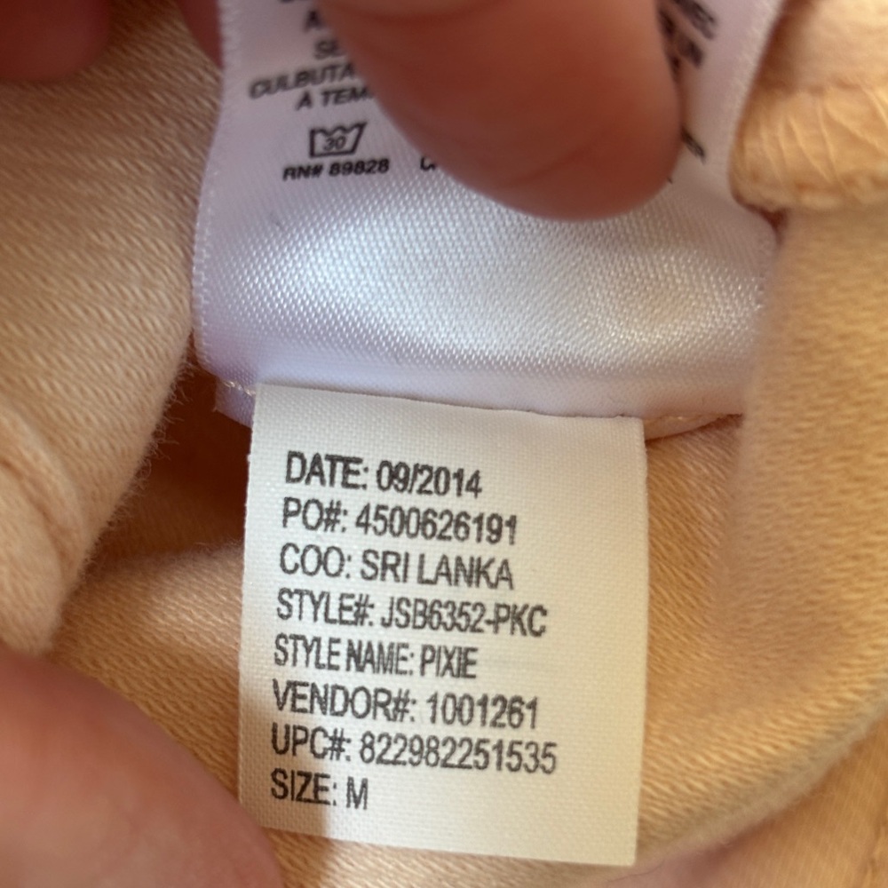 Jessica Simpson Pixie Stretch Denim Jacket Peach … - image 8